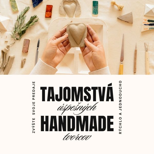 E-book: Tajomstvá úspešných handmade tvorcov
