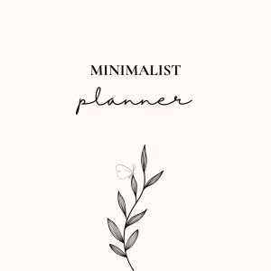Minimalist planner (EN)