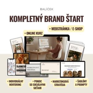 Balíček: KOMPLETNÝ BRAND ŠTART