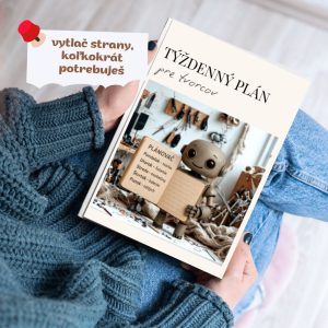 Týždenný plánovač pre tvorcov