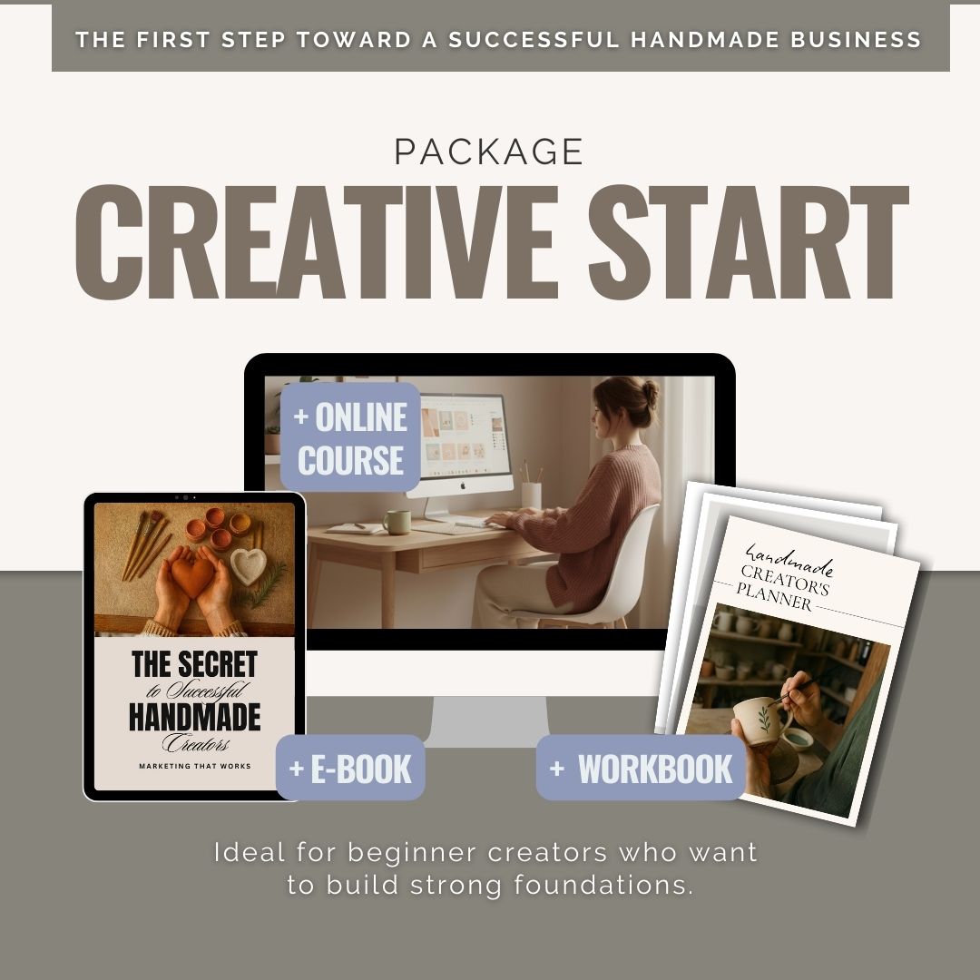 CREATIVE START Package for Handmade Creators